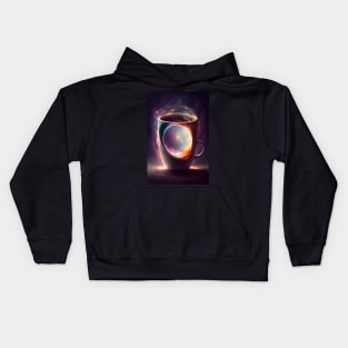 Cup Portal to Another Dimension Kids Hoodie
